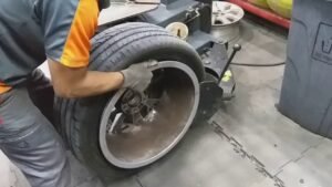 Puncture Of Tubeless Tyre Puncture Of Tubeless Tyre